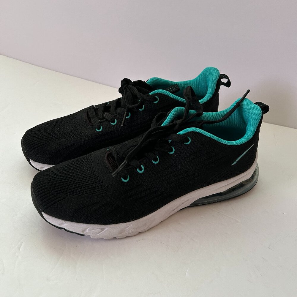 LA Gear Running Black and Teal Scheme Women's Shoes Size 10